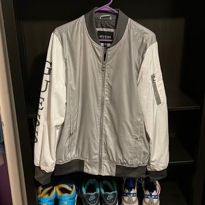 Guess Reflective Bomber Jacket